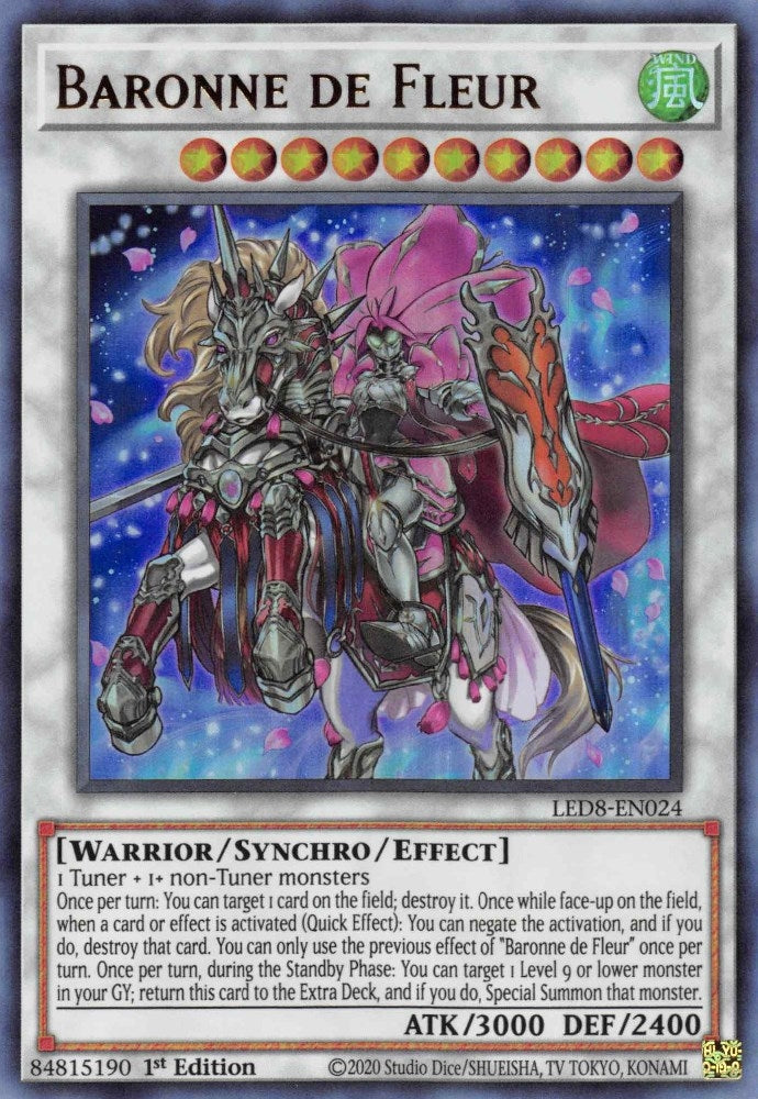 Image for Baronne de Fleur (LED8-EN024) (LED8) - YuGiOh