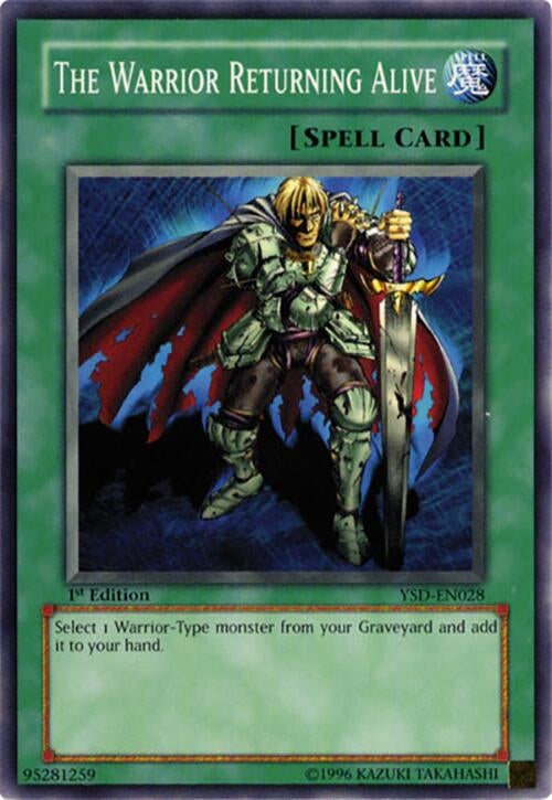 Image for The Warrior Returning Alive (YSD-EN028) - YuGiOh