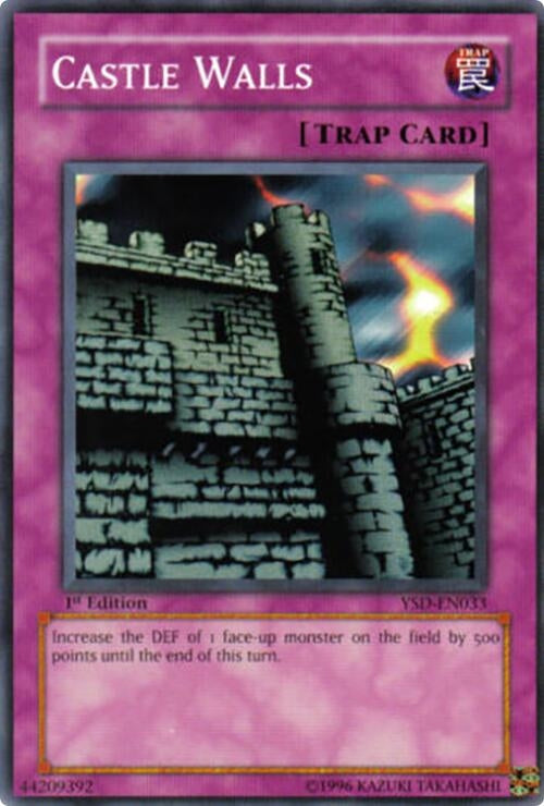 Image for Castle Walls (YSD-EN033) - YuGiOh