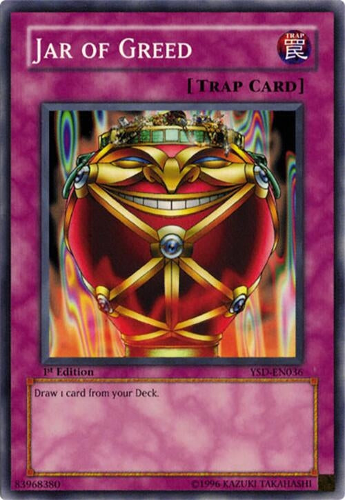 Image for Jar of Greed (YSD-EN036) - YuGiOh