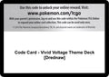 Image for Code Card - Vivid Voltage Theme Deck [Drednaw] (SWSH04) - Pokemon