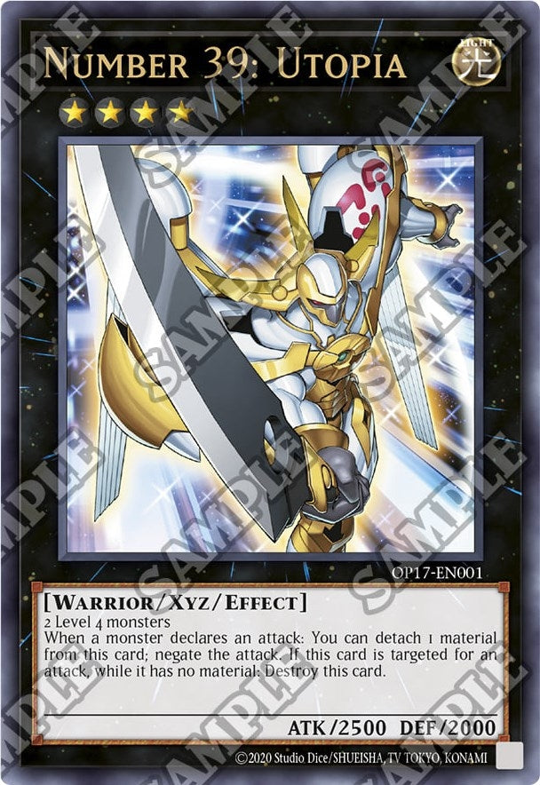 Image for Number 39: Utopia (UTR) (OP17-EN001) (OP17) - YuGiOh
