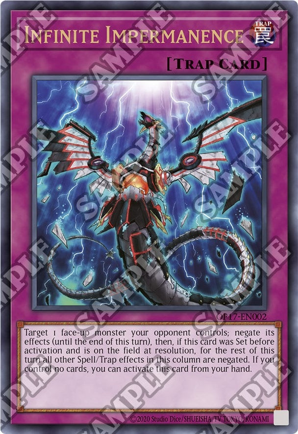 Image for Infinite Impermanence (UTR) (OP17-EN002) (OP17) - YuGiOh