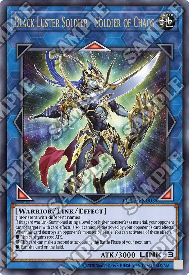 Image for Black Luster Soldier - Soldier of Chaos (UTR) (OP17-EN003) (OP17) - YuGiOh