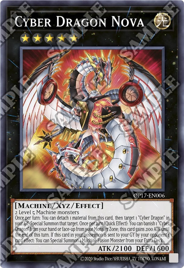 Image for Cyber Dragon Nova (OP17-EN006) (OP17) - YuGiOh