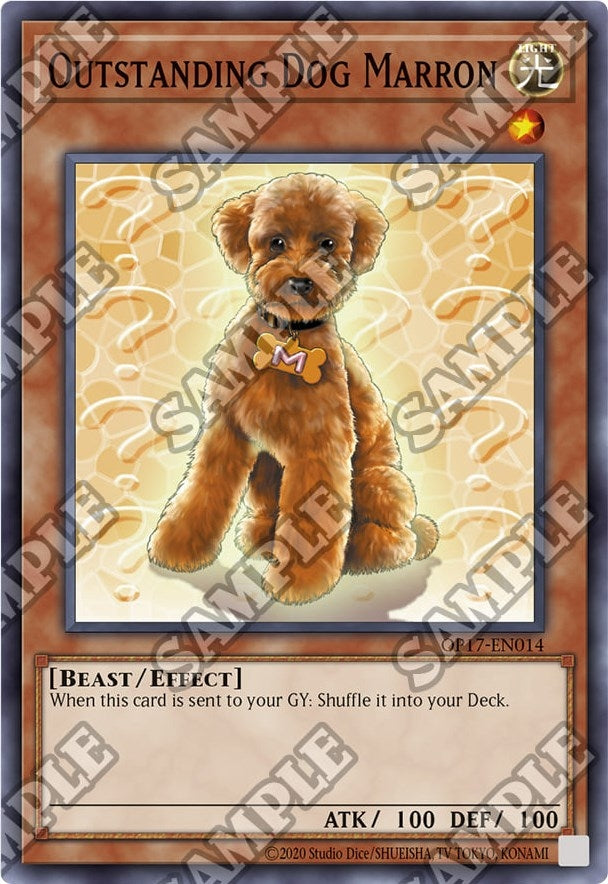 Image for Outstanding Dog Marron (OP17-EN014) (OP17) - YuGiOh