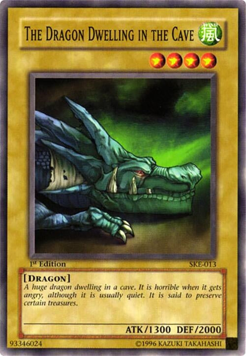 Image for The Dragon Dwelling in the Cave (SKE-013) (SKE) - YuGiOh