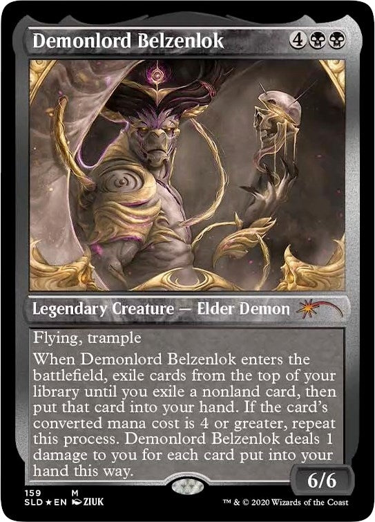 Image for Demonlord Belzenlok (Foil Etched) (159) (Secret Lair Drop Series) - Magic: The Gathering