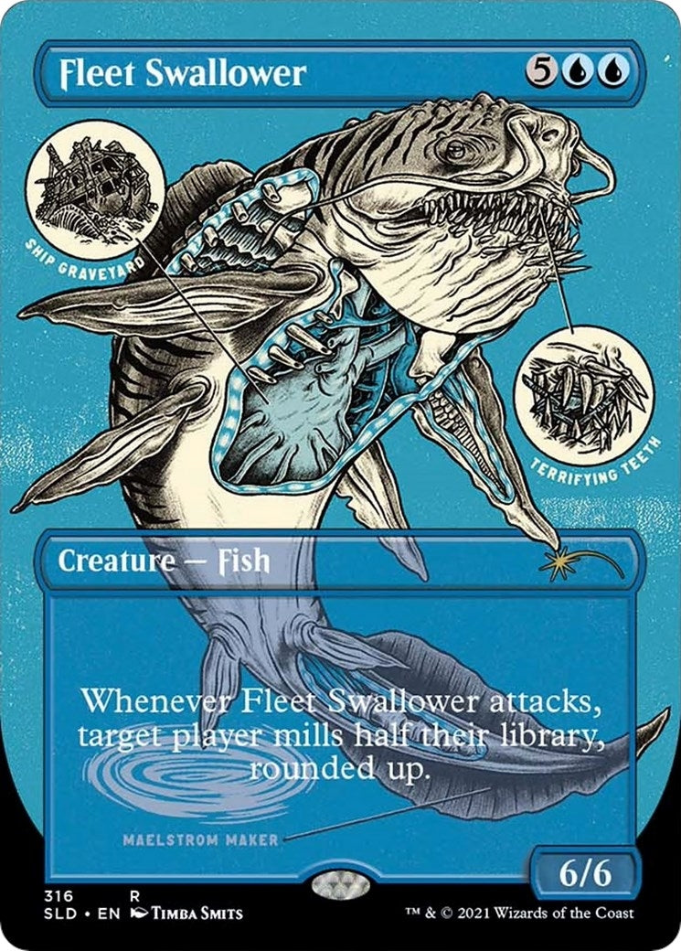 Image for Fleet Swallower (Foil Etched) (316) (Secret Lair Drop Series) - Magic: The Gathering