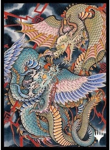Image for Magic: The Gathering Player's Card Sleeve - Mystical Archives JP Art - Crux of Fate (80-Pack) - Card Sleeves