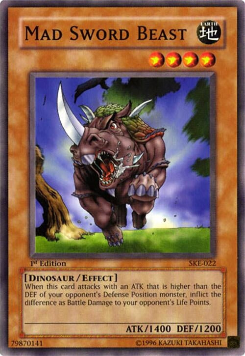 Image for Mad Sword Beast (SKE-022) (SKE) - YuGiOh