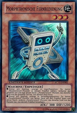 Image for Morphtronic Remoten (German) - "Morphtronische Fernbedienung" (AC11-DE002) (AC11) - YuGiOh