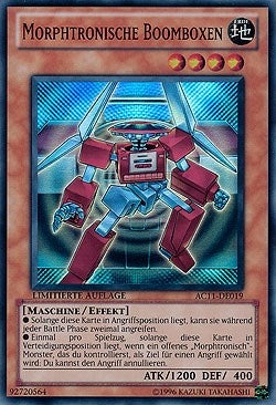 Image for Morphtronic Boomboxen (German) - "Morphtronische Boomboxen" (AC11-DE019) (AC11) - YuGiOh