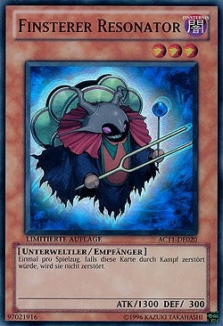Image for Dark Resonator (German) - "Finsterer Resonator" (AC11-DE020) (AC11) - YuGiOh