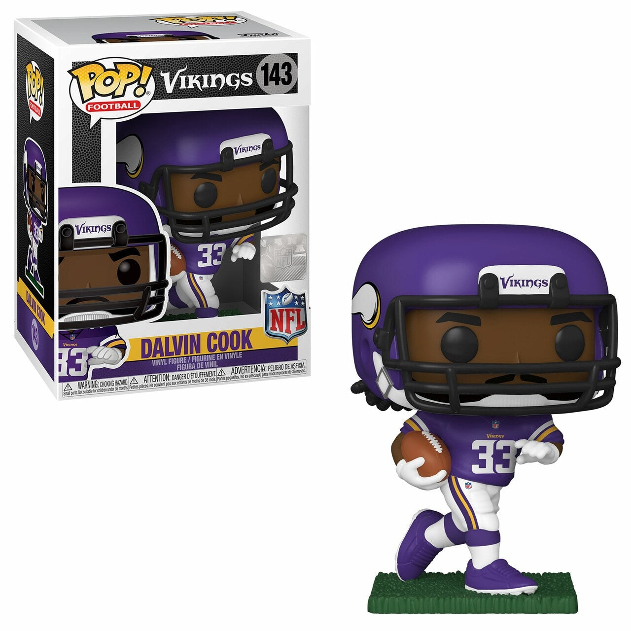 Image for Minnesota Vikings NFL: Dalvin Cook - Funko