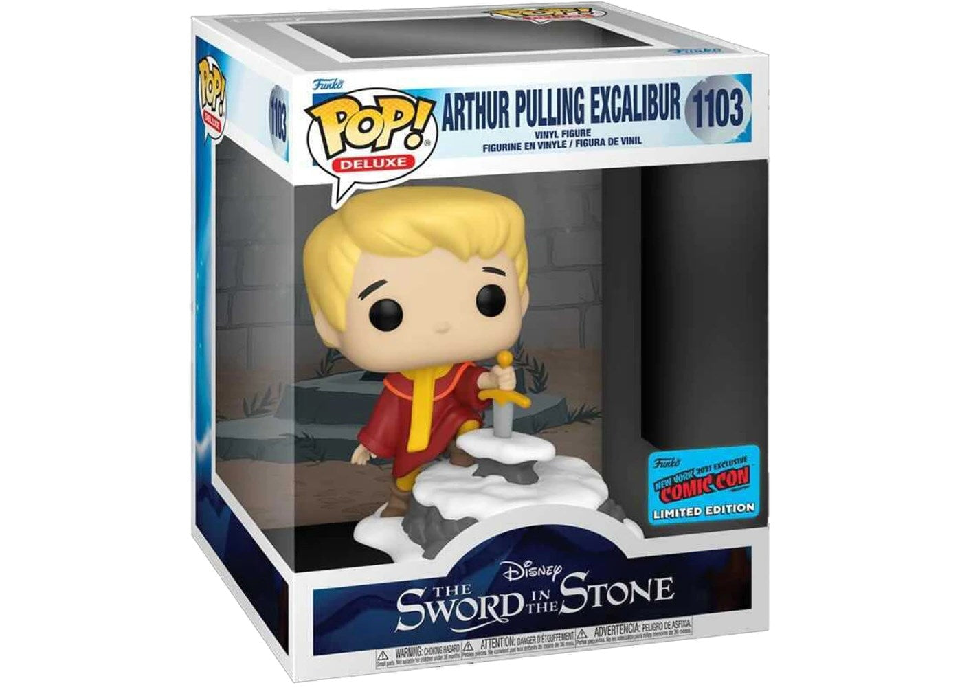 Image for Disney: Arthur Pulling Excalibur (NYCC Exclusive) - Funko