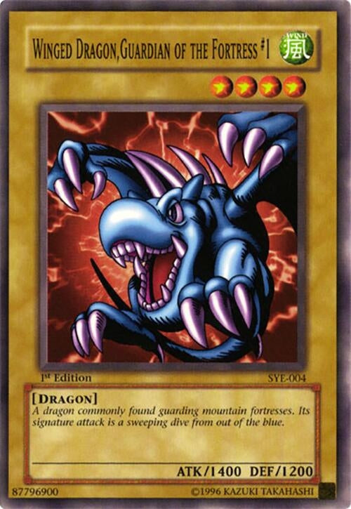 Image for Winged Dragon, Guardian of the Fortress #1 (SYE-004) (SYE) - YuGiOh
