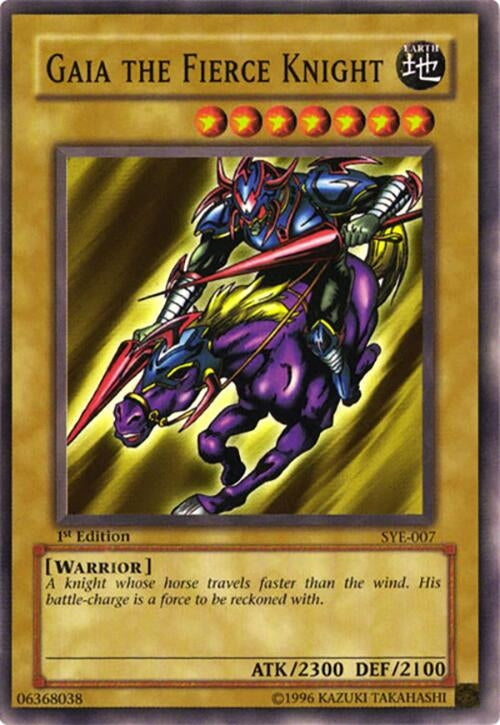 Image for Gaia The Fierce Knight (SYE-007) (SYE) - YuGiOh