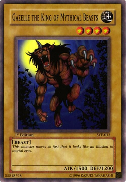Image for Gazelle the King of Mythical Beasts (SYE-013) (SYE) - YuGiOh