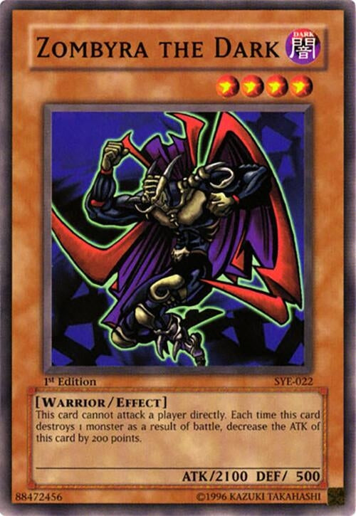 Image for Zombyra the Dark (SYE-022) (SYE) - YuGiOh