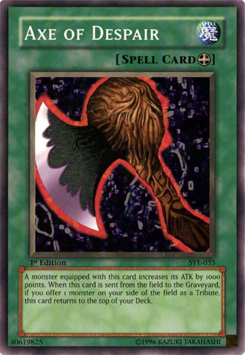 Image for Axe of Despair (SYE-035) (SYE) - YuGiOh
