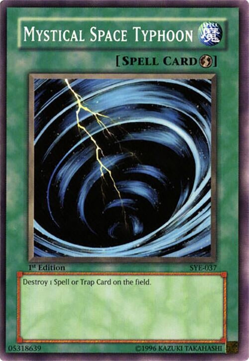 Image for Mystical Space Typhoon (SYE-037) (SYE) - YuGiOh