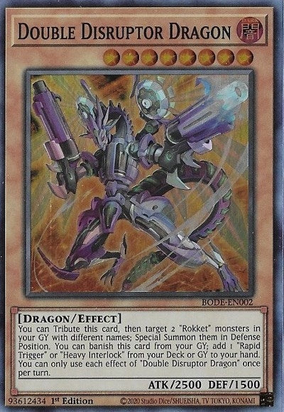 Image for Double Disruptor Dragon (BODE-EN002) (BODE) - YuGiOh