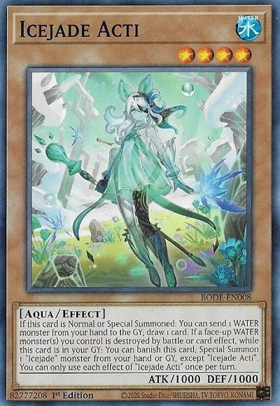 Image for Icejade Acti (BODE-EN008) (BODE) - YuGiOh
