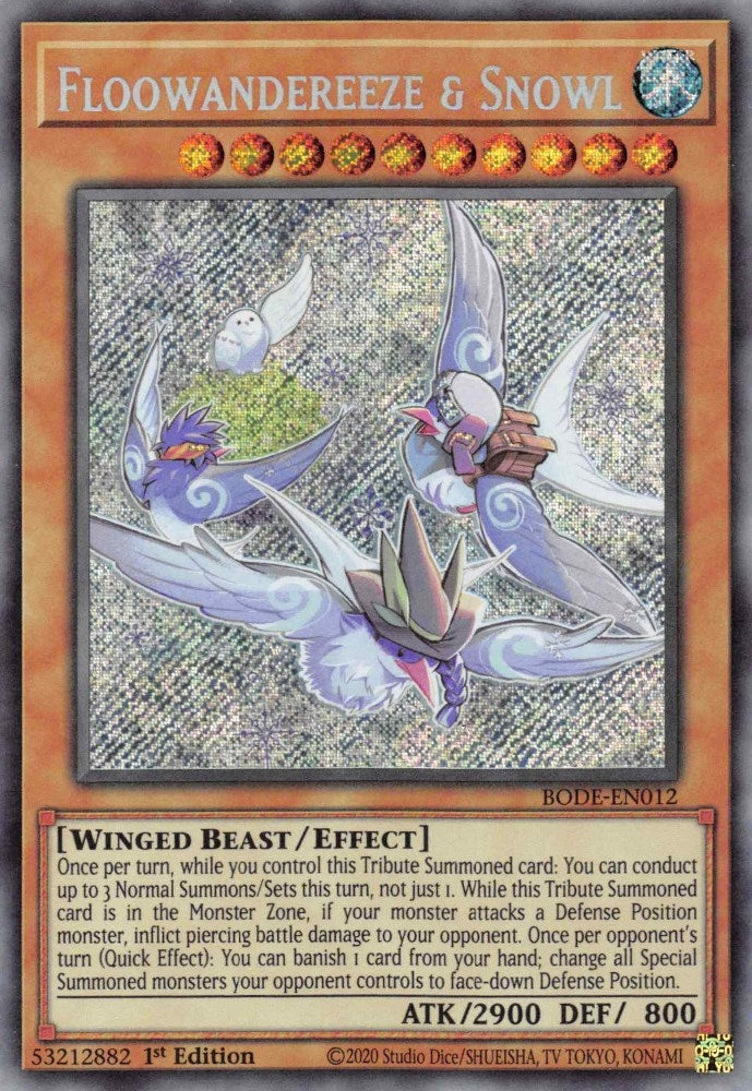 Image for Floowandereeze & Snowl (BODE-EN012) (BODE) - YuGiOh