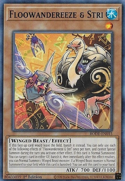 Image for Floowandereeze & Stri (BODE-EN015) (BODE) - YuGiOh