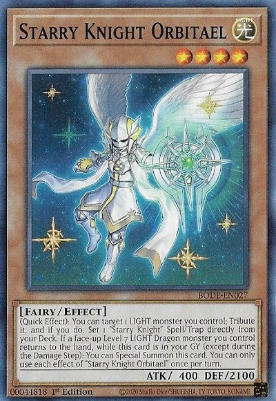 Image for Starry Knight Orbitael (BODE-EN027) (BODE) - YuGiOh