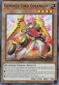 Image for Geminize Lord Golknight (BODE-EN032) (BODE) - YuGiOh