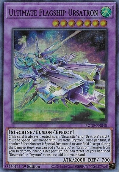 Image for Ultimate Flagship Ursatron (BODE-EN040) (BODE) - YuGiOh