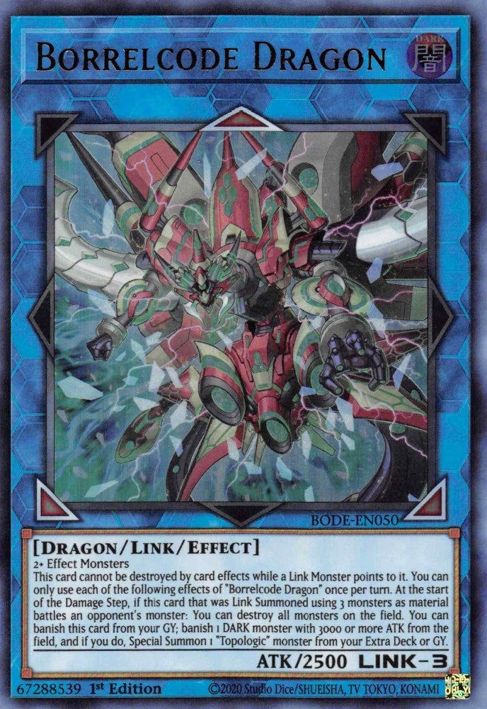 Image for Borrelcode Dragon (BODE-EN050) (BODE) - YuGiOh