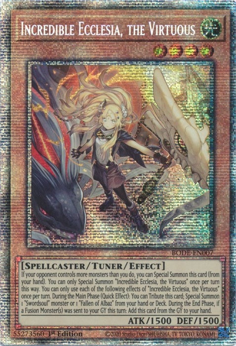 Incredible Ecclesia, the Virtuous (Starlight Rare) (BODE-EN007) (BODE)
