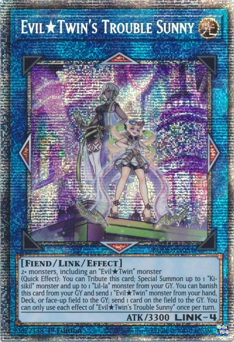Evil Twin's Trouble Sunny (Starlight Rare) (BODE-EN051) (BODE)