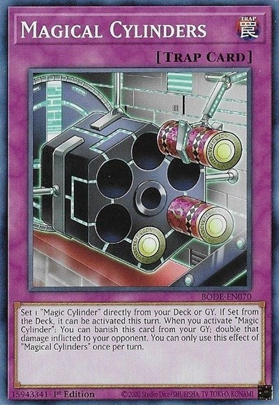 Image for Magical Cylinders (BODE-EN070) (BODE) - YuGiOh