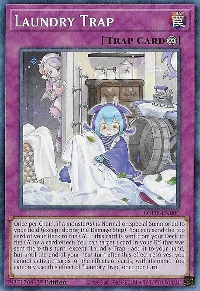 Image for Laundry Trap (BODE-EN080) (BODE) - YuGiOh