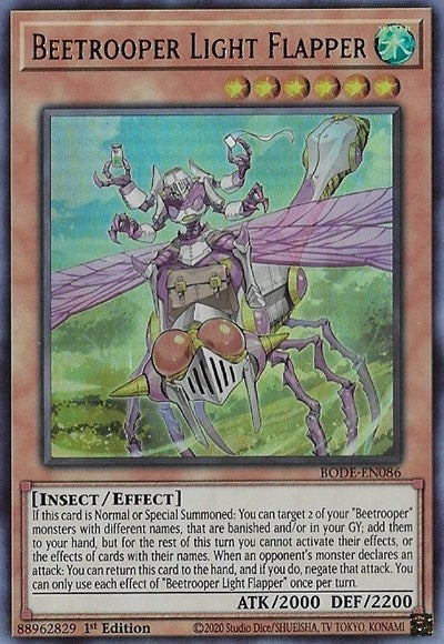 Image for Beetrooper Light Flapper (BODE-EN086) (BODE) - YuGiOh