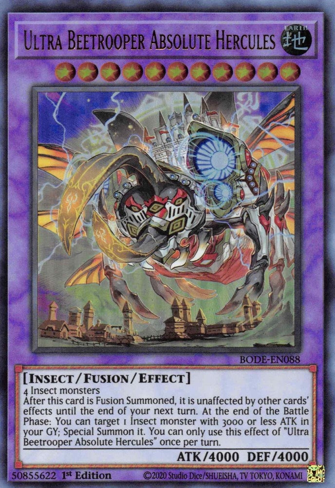 Image for Ultra Beetrooper Absolute Hercules (BODE-EN088) (BODE) - YuGiOh
