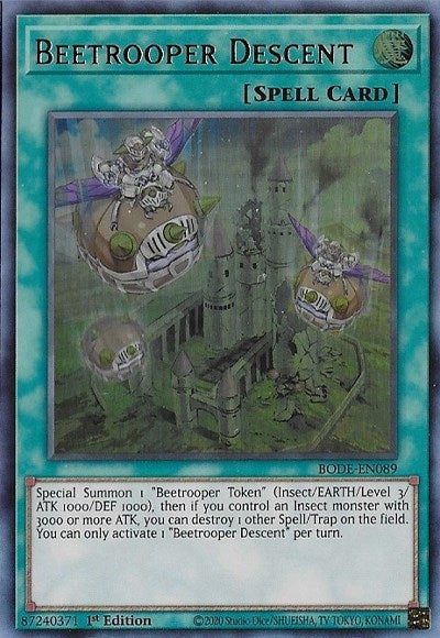 Image for Beetrooper Descent (BODE-EN089) (BODE) - YuGiOh