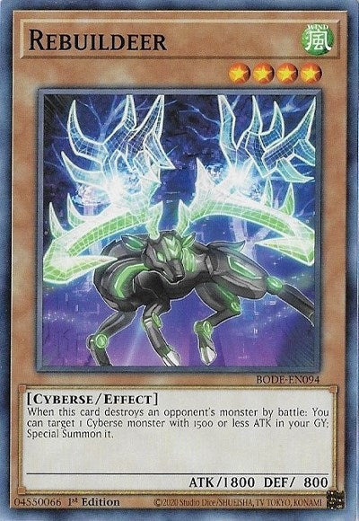 Image for Rebuildeer (BODE-EN094) (BODE) - YuGiOh