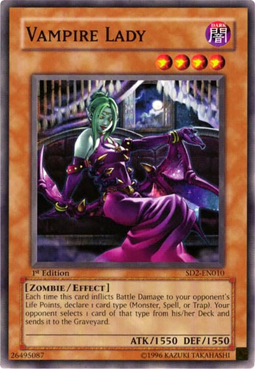 Image for Vampire Lady (SD2-EN010) (SD2) - YuGiOh