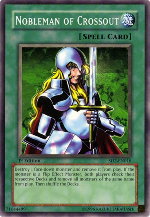 Image for Nobleman of Crossout (SD2-EN016) (SD2) - YuGiOh