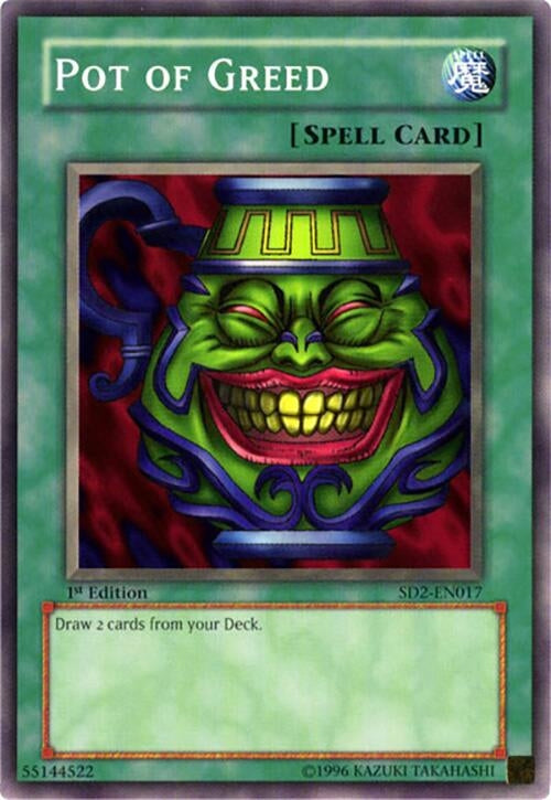Image for Pot of Greed (SD2-EN017) (SD2) - YuGiOh