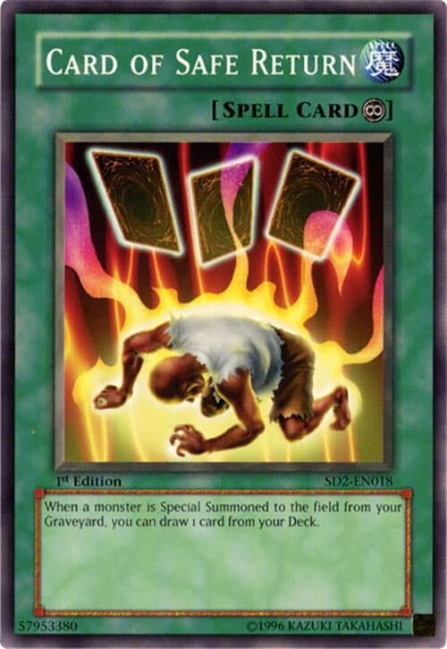 Image for Card of Safe Return (SD2-EN018) (SD2) - YuGiOh