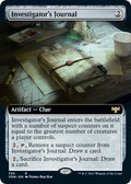Image for Investigator's Journal (Extended Art) (396) (Innistrad: Crimson Vow) - Magic: The Gathering