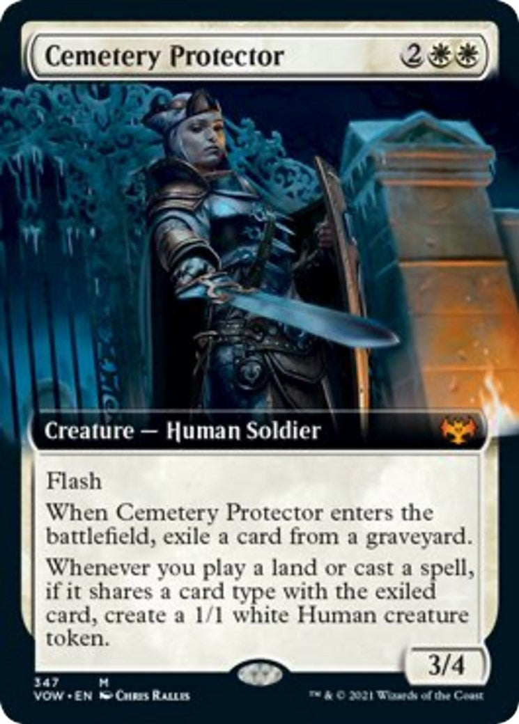 Image for Cemetery Protector (Extended Art) (347) (Innistrad: Crimson Vow) - Magic: The Gathering