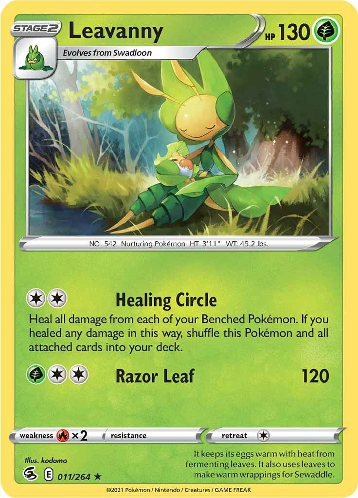 Image for Leavanny (011/264) (SWSH08) - Pokemon