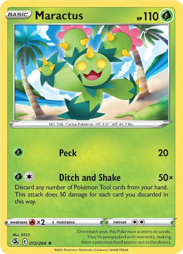 Image for Maractus (012/264) (SWSH08) - Pokemon